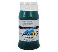Daler Rowney Système 3 Original Peinture Acrylique 500ml Pots - 45 Couleurs