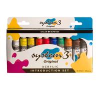Daler Rowney Système 3 Peinture Acrylique Introduction Set (10 X 22ml Tubes)