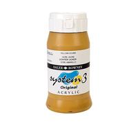 Daler Rowney Système 3 Peinture Acrylique Jaune Ocre (500ml)