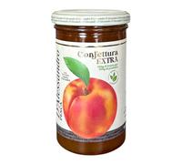 D'Alessandro Confiture Extra de Pêche 4 x 310g - Confiture 100% Pêches Italiennes, Sans Conservateurs, Naturelle, Idéale pour Petit-déjeuner, Tartes et Desserts, Sans Gluten, Vegan