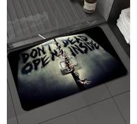 DALEXHM Tapis de Bain 40x60 cm, antidérapant,Doux,Absorbant l'eau,en Microfibre,pour la Salle de Bain,Lavable en Machine,Zombies Terrible Hands Unique -