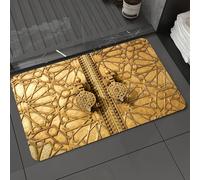 DALEXHM Tapis de Bain 40x60 cm, antidérapant,Doux,Absorbant l'eau,en Microfibre,pour la Salle de Bain,Lavable en Machine,Marocain, Portes principales du Palais Royal de Marrakech, Maroc, Voyage