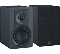 DALI KUPID Enceintes d'étagère Hi-Fi compactes passives premium, conception à 2 voies avec woofer de 4,5 pouces et tweeter de 1 pouce, support mural inclus (paire) - Bleu Chilly