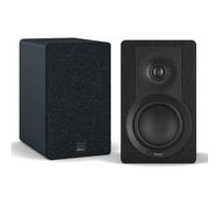 DALI KUPID Lot de 2 haut-parleurs hi-fi compacts de qualité supérieure - Design à 2 voies avec woofer de 4,5" et tweeter de 1" - Support mural inclus - Noir cendré