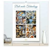 Dali meets Technology (High Quality Premium Wall Calendar 2026 DIN A2 portrait),CALVENDO 12 Month Wall Calendar: Buildings that defy logic and inspire the imagination