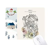 dali park entre les maisons surpeuplées de la chine cadeau de noël maison tapis de souris