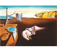 Dali, Salvador - Persistance de la mémoire - Poster d'art 91,5 x 61 cm + 1 paquet tesa Powerstrips® - Contenu de 20