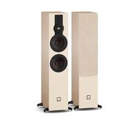 DALI SONIK 7 - Paire d'enceintes colonnes haut de gamme avec 2 haut-parleurs médiums Clarity Cone de 7″ - Tweeter hybride et technologie SMC - Chêne naturel