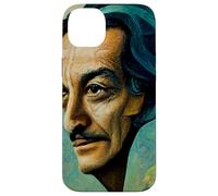 Dali Surrealism Portrait Salvador célèbre Peintre Coque pour iPhone 14 Plus