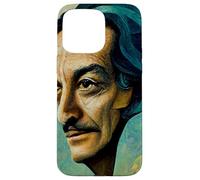 Dali Surrealism Portrait Salvador célèbre Peintre Coque pour iPhone 15 Pro Max