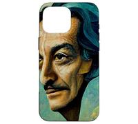 Dali Surrealism Portrait Salvador célèbre Peintre Coque pour iPhone 16 Pro Max