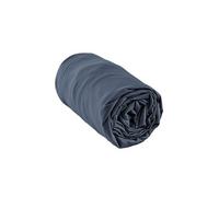 DALIA - Drap Housse 140x190cm 100 % Viscose de Bambou Bleu nuit -