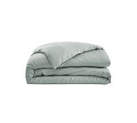 DALIA - Housse de Couette 260x240cm 100 % Viscose de Bambou Vert d'Eau -