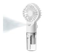 DALIAN Ventilateur Brumisateur Portable Rechargeable par USB - Brumisateur de Refroidissement Extérieur avec 4 Vitesses