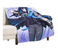 Dalicoter Couverture Game Genshin Impact Anime - Couverture en flanelle super douce, légère et chaude, parfaite pour canapé, enfants, filles et adultes (203,2 x 152,4 cm)