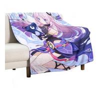 Dalicoter Couverture Game Genshin Impact Natlan Citlali en flanelle super douce pour canapé, enfants, filles et adultes - 203,2 x 152,4 cm