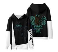 Dalicoter Genshin Impact Sweat à capuche Xiao Anime Pull à capuche Impression 3D Unisexe Adulte Cosplay Manga Sweatshirt, Xiao-3, Small