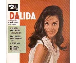 DALIDA - Itsi Bitsi petit bikini - EP 4-track CARD SLEEVE 1) Itsi Bitsi petit bikini 2) Bras dessus bras dessous 3) O Sole mio 4) Ni chaud ni froid CDSINGLE