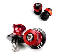 DALIDAK Convient for TRIUMPH Street Triple 765 R RX RS Tiger 800 XC Trident 660 Moto M8 Bras oscillant Bobines Curseur Support Vis Valve de pneu(H)