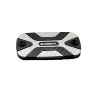 DALIDAK Couvercle de réservoir de liquide de frein avant CNC, bouchon de réservoir d'huile, accessoires de moto for H0NDA CBF600 CBF 500 CBF1000 CBF(Silver)