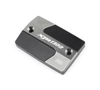 DALIDAK Couvercle de réservoir de liquide de frein avant d'embrayage, couvercle de réservoir de maître-cylindre for moto YAMAHA XJR1300 XJR 1300, accessoires CNC(Titanium 1 piece)
