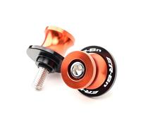 DALIDAK For ER6N ER-6N 2006-2013 2014 2015 2016 Moto CNC Accessoires 10MM Boulons Bras Oscillant Bobines Curseur Support Vis(ER6N Orange)