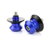 DALIDAK For Suzuki GSX-R GSX GSX-F GSR GSF Katana B-KING SV1000 DL V-Strom ZX-R VERSYS Z9 Swingarm Sliders Spools Stand Bobbins(Blue)