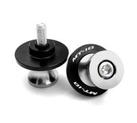 DALIDAK For YAMAHA MT10 MT-10 2016-2021 2020 2019 2018 MT10 SP 2022 2023 Accessoires moto 6MM bras oscillant bobine curseur support vis(Silver)