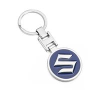 DALINGFA Auto Porte-clé pour Suzuki Ignis II 2016-2019, Porte Clef Voiture Voiture Porte Clef Voiture Multifonction pour Hommes et Femmes,Blue