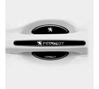 DALINGFA Lot de 8 Films Protection Poignée Porte Voiture pour Peugeot 208 2019-2024, Autocollants Contre Rayures Poignées Porte Protection Bords Voiture,B