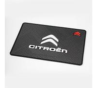 DAliusha Auto Tableau Bord Antidérapant pour Citroen C3 2016-2020, Tapis Antidérapant Voiture Tableau de Bord Tapis Collant pour Telephone Anti-Glisse Pad PVC pour Lunettes de Soleil,A