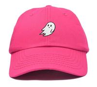 DALIX Fantôme Broderie Dad Casquette de Baseball Mignon Halloween - Rose - réglable
