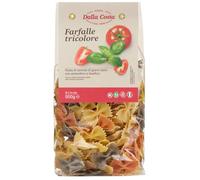 Dalla Costa Farfalle Tricolore Avec Tomate Et Basilic. Fabriqué en italie. Lot Avantageux 12x500 grammes