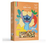 Dalla Costa Pasta Disney Lilo & Stitch Pâtes tricolores à la tomate et aux épinards - Pack économique 15 x 250 g