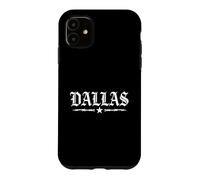 Dallas Barbed Wire Streetwear Texas Throwback Style Coque pour iPhone 11