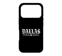 Dallas Barbed Wire Streetwear Texas Throwback Style Coque pour iPhone 17 Pro