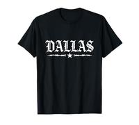 Dallas Barbed Wire Streetwear Texas Throwback Style T-Shirt