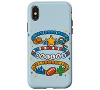 Dallas City Bracelet d'amitié à Breloques Coque pour iPhone X/XS