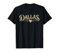 Dallas Desert Camo Texas Throwback Style Vintage Weathered T-Shirt
