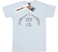 Dallas - "I Shot J.R." T-shirt pour femme BI20366 (5XL) (Blanc)