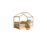 Vipack Dallas Lit Mh 90 X 200 Naturel + Lit Gigogne