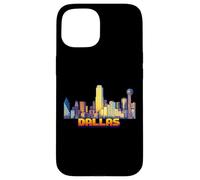 Dallas Retro Video Arcade Gamer Style Gaming années 80 Coque pour iPhone 15