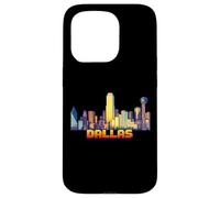 Dallas Retro Video Arcade Gamer Style Gaming années 80 Coque pour iPhone 15 Pro