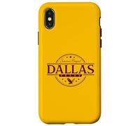 Dallas Texas - Étiquette TX Dallas Coque pour iPhone X/XS