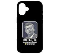 Dallas Texas ne recommanderait Pas Le président Kennedy JFK Coque pour iPhone 16