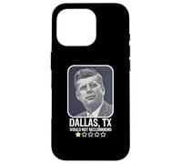 Dallas Texas ne recommanderait Pas Le président Kennedy JFK Coque pour iPhone 16 Pro