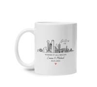 Dallas, Texas Tasse À Café Céramique Tasse À Thé Unique Mug Cadeau Mignon Pour Anniversaire Bureau Pâques 330Ml