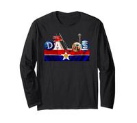 Dallas Texas The Big D City Fan Team Manche Longue