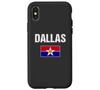 Dallas Texas USA Amérique Drapeau de Dallas Coque pour iPhone X/XS