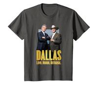 Dallas TV Series Big Two T-Shirt, Enfant, Asphalte, 4 Ans